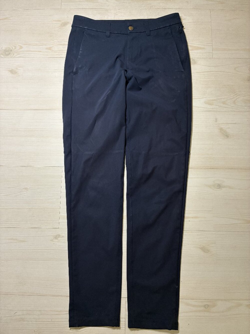 Lululemon Men's Commission Pant Slim Fit 32"L True Navy (Style: LM5975S) S: 29